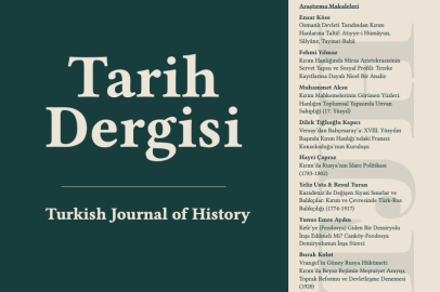 İstanbul Üniversitesi Tarih Dergisi’nden “Kırım Özel Sayısı”