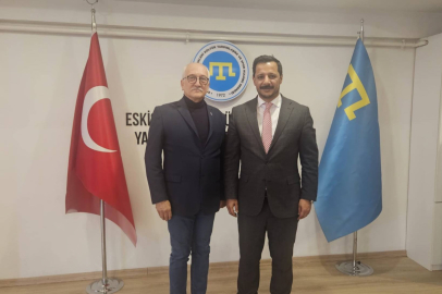 AK Parti Eskişehir Türk Devletleri ile İlişkiler Başkanı Bilgisoy’dan Eskişehir Kırım Derneğine ziyaret