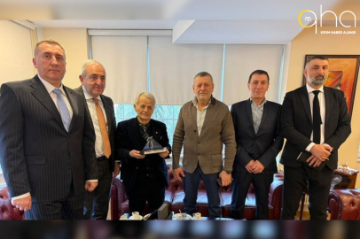 Millî lider Kırımoğlu ve KEİPA Genel Sekreteri Hacıyev bir araya geldi: Gündem Kırım ve bölgesel güvenlik