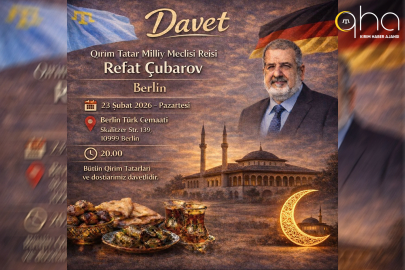 KTMM Başkanı Çubarov Almanya çıkarmasında: Berlin buluşması bu akşam