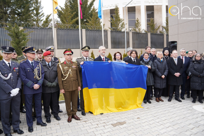 Ankara'da Ukrayna'nın Rus saldırganlığı karşısındaki direnişi selamlandı