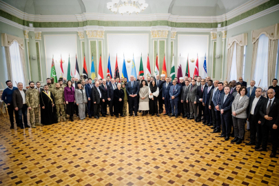 Ukrayna Dışişleri Bakanlığı ve KTMM'den Kıyiv'de ortak iftar