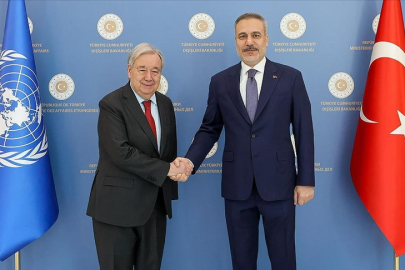 Dışişleri Bakanı Fidan, BM Genel Sekreteri Guterres ile görüştü