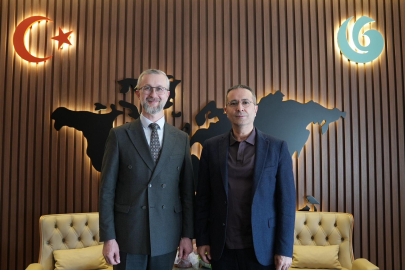 Ukrayna’nın Ankara Büyükelçisi Celâl YEE Başkanı Ali ile görüştü