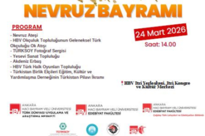 Ankara Hacı Bayram Veli Üniversitesinde Nevruz coşkusu yaşanacak