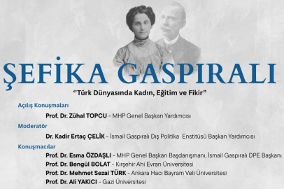 “Şefika Gaspıralı​​​​​​​: Türk Dünyasında Kadın, Eğitim ve Fikir” paneli Ankara'da düzenlenecek