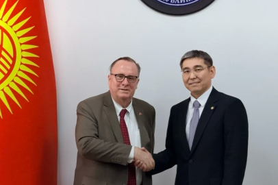 Bakan Osmonov ile Büyükelçi Viguerie görüştü: Kırgızistan sağlık sistemi gündemde