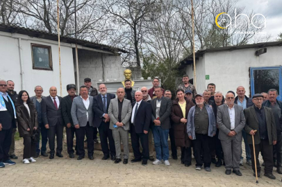 KTMM Başkanı Refat Çubarov Tekirdağ'daki Kırım Tatar köyünü ziyaret etti