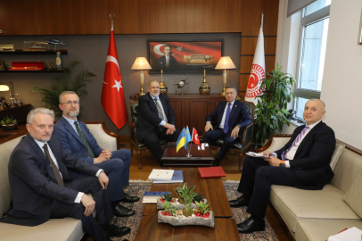 Refat Çubarov, Fuat Oktay ve Mevlüt Çavuşoğlu ile görüştü