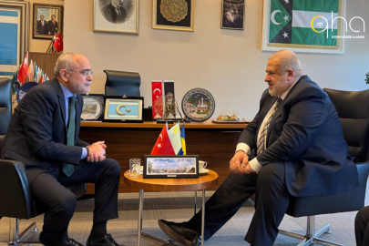 KTMM Başkanı Çubarov, Cumhurbaşkanı Başdanışmanı Topçu'yu ziyaret etti