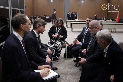 Kırımoğlu ve KTMM heyeti, Litvanya Dışişleri Bakanı ile görüştü