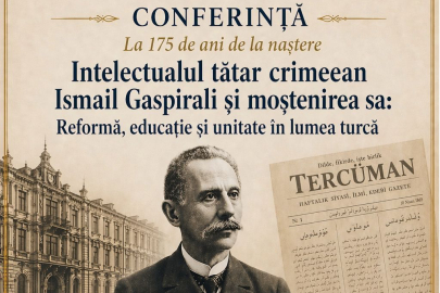 Romanya'da İsmail Bey Gaspıralı’nın doğumunun 175. yılına özel uluslararası konferans!