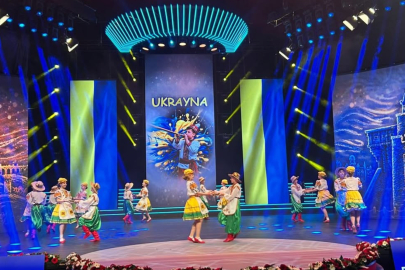 Ukraynalı çocuklar 48. TRT Uluslararası Çocuk Şenliği'nde ülkelerini temsil etti