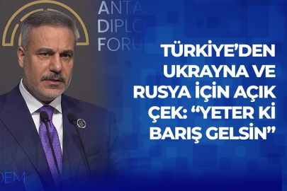 Türkiye’den Ukrayna ve Rusya için açık çek: “Yeter ki barış gelsin”