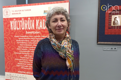 Kırım Tatar sanatçı Maire Lüman, “Kültürün Kadrajı” sergisine dair izlenimlerini QHA’ya değerlendirdi
