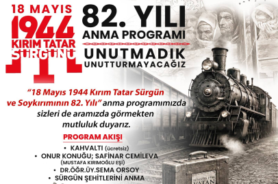 Kocaeli'de Kırım Tatar Sürgünü ve Soykırımı'nın 82. yılı anılacak!