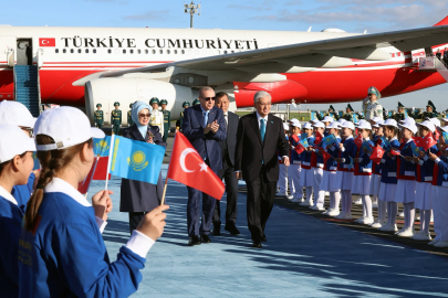 Cumhurbaşkanı Erdoğan Astana’da