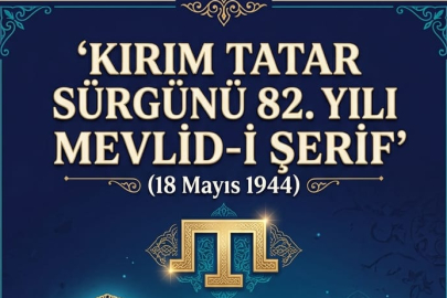 Kırım Derneği Amasya Şubesi, sürgün şehitleri için mevlit okutacak