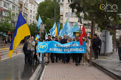 Eskişehir'de yüzlerce kişi 1944 Kırım Tatar Sürgünü ve Soykırımı'nı andı!