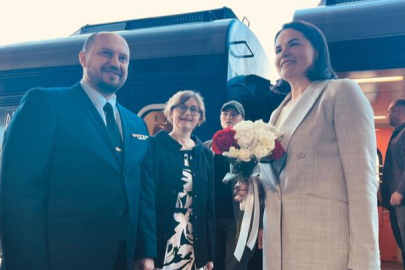 Belaruslu muhalefet lideri Svetlana Tihanovskaya, Kıyiv’de