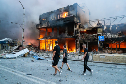Rusya kana susadı: Harkiv bölgesinde bir çocuk dâhil 18 sivil yaralandı!