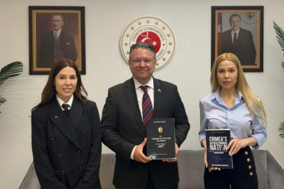 ABD Kırım Türkleri Vakfı Başkanlarından New York Başkonsolosu Yazal'a ziyaret