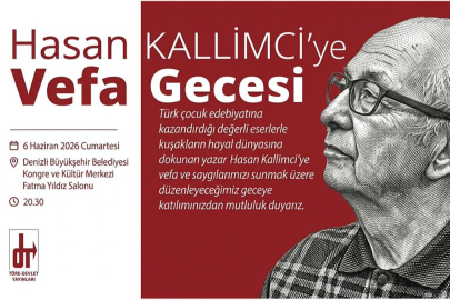 Kallimci’nin mücadelesi yaşatılıyor: Denizli’de usta yazar adına vefa gecesi