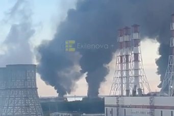 Putin'in konuşacağı gün vuruldu: Rusya'nın en büyük Baltık petrol terminalinde yangın