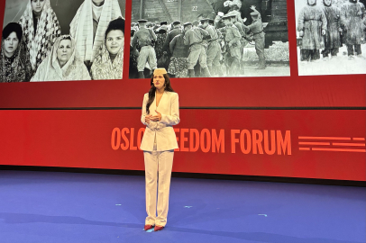 Kırım Tatar aktivist Lia Gazi: Konuşmam aracılığıyla acıyı, direnci ve halkımın yaşanmışlıklarını aktarmaya çalıştım