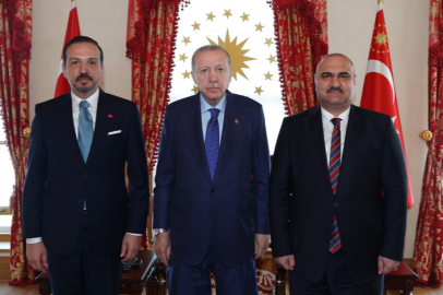 Cumhurbaşkanı Erdoğan, Kerkük Valisi Ağa’yı kabul etti