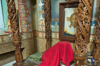 Ukrayna halkının dinî değerleri hedefte: Rusya, Çornomorsk kentinde kilise vurdu