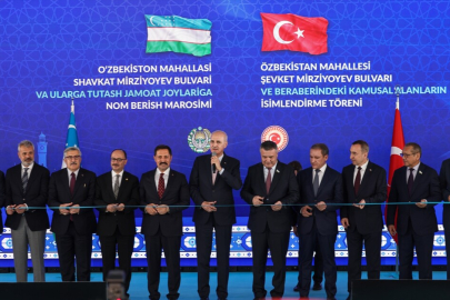 Hatay'da Özbekistan Mahallesi açıldı
