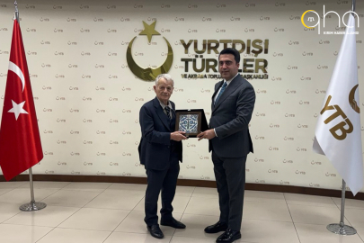 Millî lider Kırımoğlu, YTB Başkanı Turus ile geleceğin projelerini görüştü!
