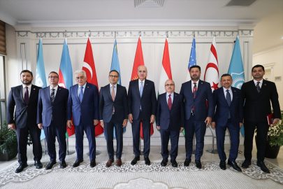 TBMM Başkanı Kurtulmuş, Bakü'de: TÜRKPA, çok büyük bir mesafe kaydetti