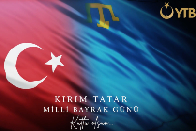 YTB'den Kırım Tatar Millî Bayrak Günü mesajı