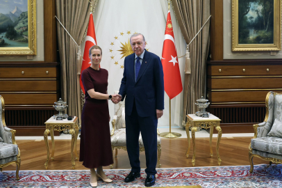 Cumhurbaşkanı Erdoğan, AB Yüksek Temsilcisi Kaja Kallas'ı kabul etti