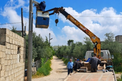 TİKA, Suriye'deki Türkmen köylerini aydınlattı