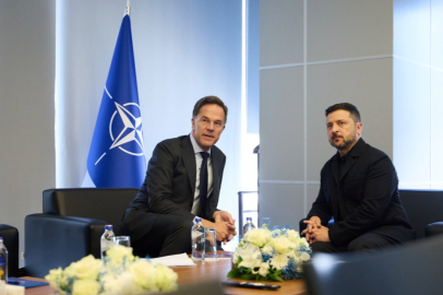 Zelenskıy, NATO Genel Sekreteri Rutte ile Ankara'da görüştü