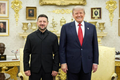 Zelenskıy ile Trump Beyaz Saray’da bir araya geldi