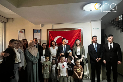 Türkiye Cumhuriyeti Göç İdaresi Başkanı Muhammet Selami Yazıcı, Kırım Ailesi'ni ziyaret etti