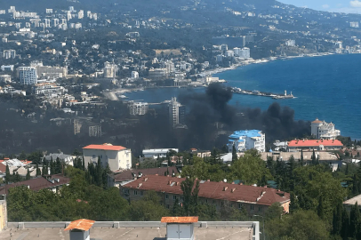 İşgal altındaki Kırım'ın Yalta kentinde insansız deniz aracı saldırısı iddiasıyla tahliye kararı alındı
