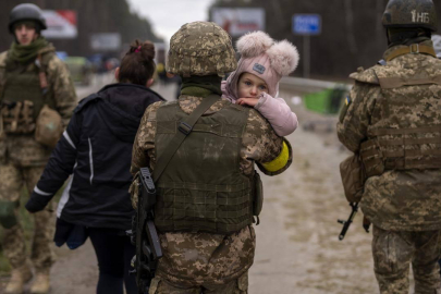 Altı Ukraynalı çocuk Rus işgali altındaki bölgelerden kurtarıldı