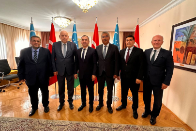 Kırım Derneğinden Özbekistan’ın Ankara Büyükelçiliğine ziyaret
