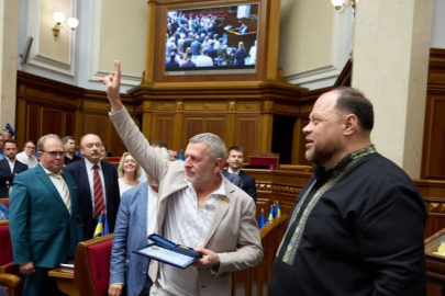 Ukrayna Parlamentosundan Ahtem Çiygöz’e onur nişanı!
