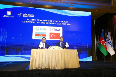 TİKA ile Azerbaycan'ın kalkınma ajansı AIDA arasında iş birliği anlaşması