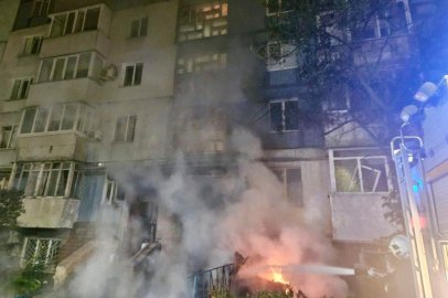 İşgalci Rusya’nın Dnipro’ya gece saldırısında 2'si çocuk 4 kişi yaralandı!