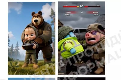 Rusya çizgi film karakterlerini nefret söylemi ve propaganda için kullanıyor