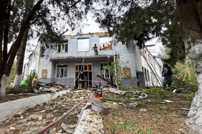 İşgalci Rus ordusu Rivne’de üniversiteyi vurdu!