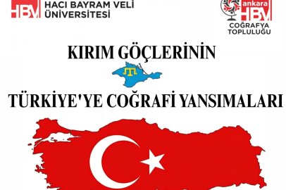 Kırım Tatar göçlerinin Türkiye’ye coğrafi yansımaları AHBV’de ele alınacak