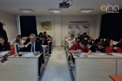 Ukrayna Dili ve Edebiyatı Günü, DTCF’de Ukraince dikte çalışmasıyla kutlandı